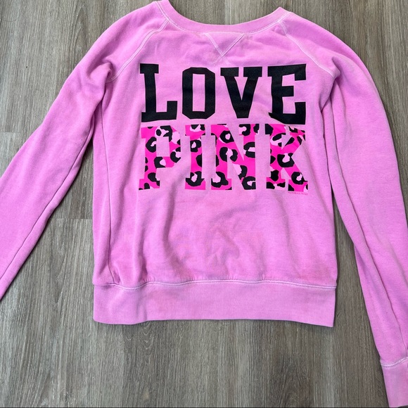 LOVE PINK SWEATSHIRT - Picture 4 of 6